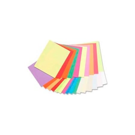 Pacon Pacon Array Jumbo Card Stock Paper, 8-1/2in x 11in, 65 lb, Assorted, 250 Sheets/Pack 101199
